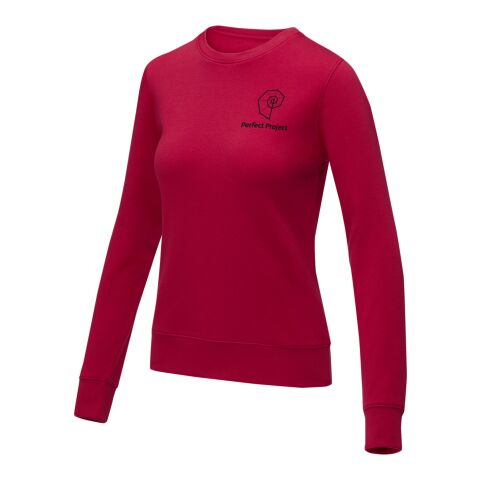 Jersey de cuello redondo para mujer &quot;Zenon&quot; Estándar | Rojo | 2XL | sin montaje de publicidad | no disponible | no disponible | no disponible
