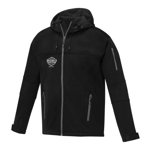 Chaqueta softshell para hombre &quot;Match&quot; Estándar | bronce negro | 3XL | sin montaje de publicidad | no disponible | no disponible | no disponible