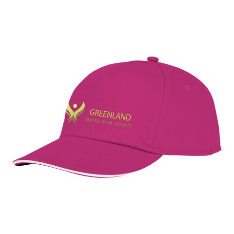 Gorra Styx de 5 paneles con ribete