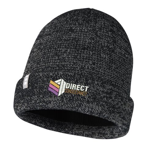 Gorro beanie reflectante &quot;Rigi&quot; negro | sin montaje de publicidad | no disponible | no disponible | no disponible