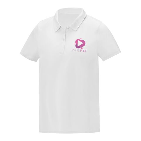Polo Cool fit de manga corta para mujer &quot;Deimos&quot; Estándar | Blanco | XS | sin montaje de publicidad | no disponible | no disponible | no disponible