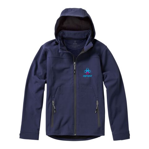 Chaqueta softshell &quot;Langley&quot; Estándar | Azul marino | 2XL | sin montaje de publicidad | no disponible | no disponible | no disponible
