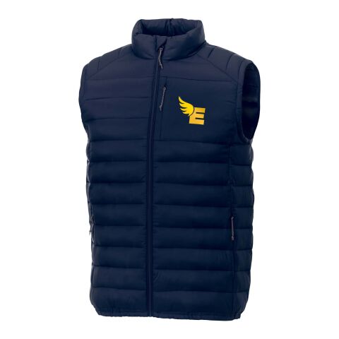 Chaleco aislante de material reciclado GRS para hombre &quot;Pallas&quot; Estándar | Azul marino | 2XL | sin montaje de publicidad | no disponible | no disponible | no disponible
