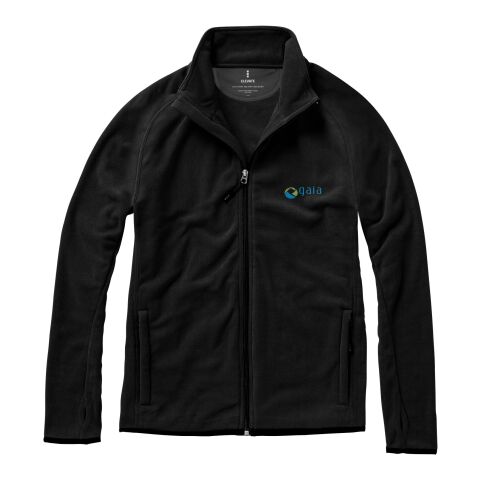 Chaqueta de microfibra con cremallera completa para hombre &quot;Brossard&quot; Estándar | Negro intenso | XS | sin montaje de publicidad | no disponible | no disponible | no disponible