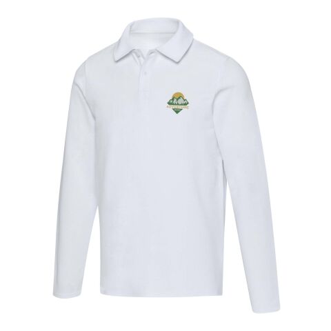 Polo unisex de manga larga "Apollo" Blanco | no disponible | sin montaje de publicidad | no disponible | no disponible