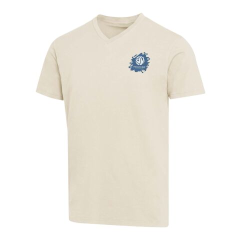 Camiseta orgánica unisex de 200 g/m² con certificado OCS de manga corta y cuello de pico "Balfour"
