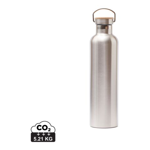 VINGA Botella termo 1000 ml Miles Large plata | sin montaje de publicidad | no disponible | no disponible