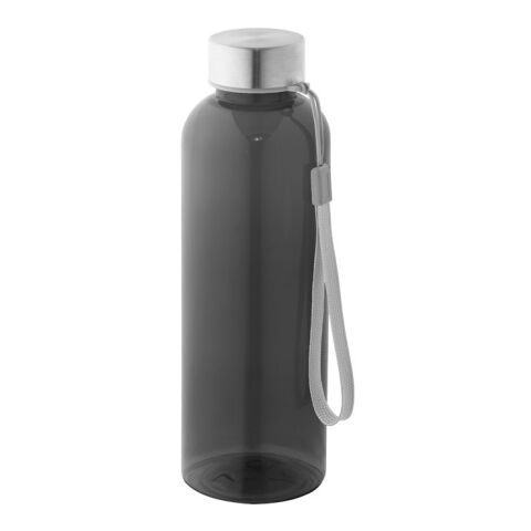 ENDERS M. Botella 100% rPET con acabado translúcido brillante 600 ml Negro | sin montaje de publicidad