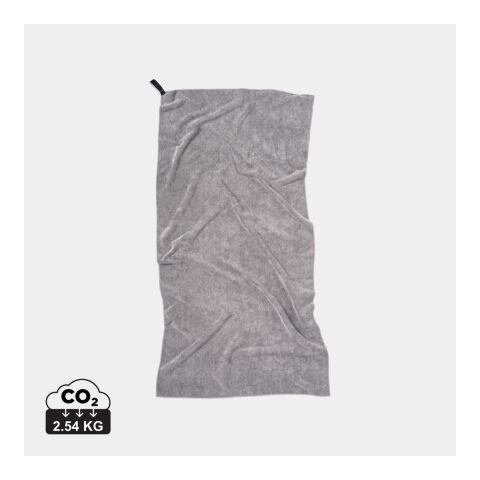 VINGA toalla seca activa grande GRS RPET gris | sin montaje de publicidad | no disponible | no disponible | no disponible