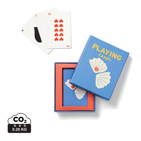 VINGA Juego de mesa de cartas Playing azul | sin montaje de publicidad | no disponible | no disponible