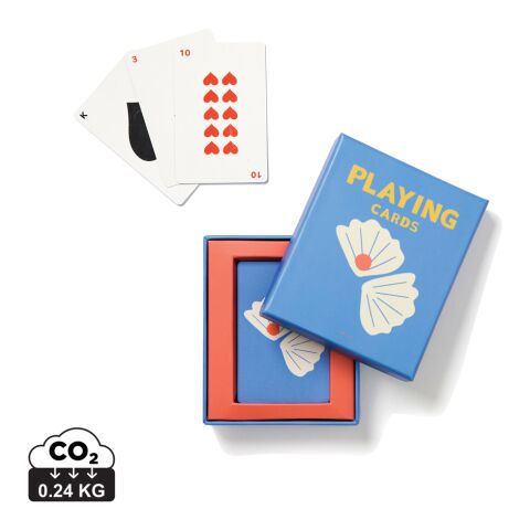 VINGA Juego de mesa de cartas Playing azul | sin montaje de publicidad | no disponible | no disponible