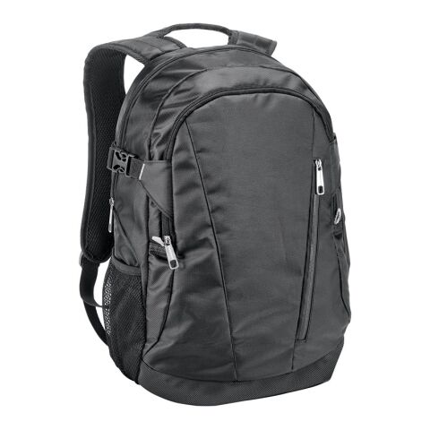 OLYMPIA. Mochila para portátil de 15.6&#039;&#039; en 840D jacquard Negro | sin montaje de publicidad
