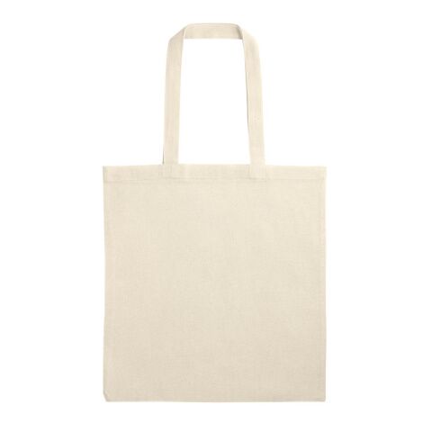 SINAIA. Bolsa 100% algodón (140 g/m²) Beige | sin montaje de publicidad