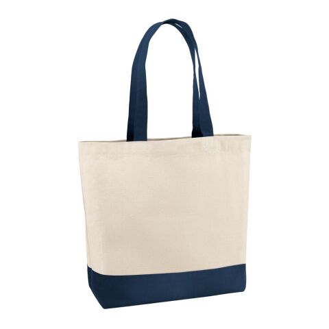 EDMONTON. Bolsa de lona 100% algodón (280 g/m²) Azul | sin montaje de publicidad