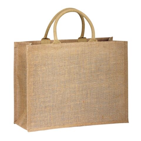 SHANTI. Bolso de yute (360 g/m²) Beige | sin montaje de publicidad