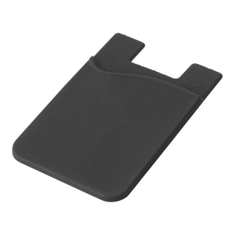 SHELLEY. Porta tarjetas para smartphone Negro | sin montaje de publicidad