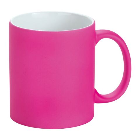 LYNCH. Taza de cerámica 350 mL Rosa | sin montaje de publicidad