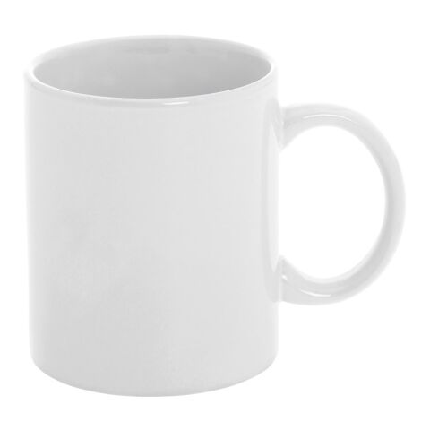 CURCUM. Taza de cerámica 350 mL Blanco | sin montaje de publicidad