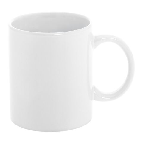 ANISEED. Taza de cerámica ideal para sublimación 350 mL Blanco | sin montaje de publicidad