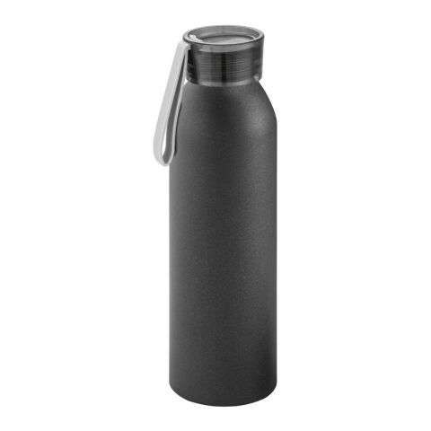 RIO. Botella de aluminio con tapón de PP 660 mL Negro | sin montaje de publicidad
