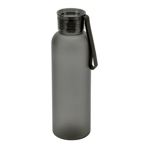 RIO rPET. Botella de rPET con acabado mate 600 ml Negro | sin montaje de publicidad