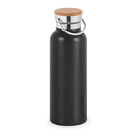RAGNAR. Botella de acero inoxidable con aislamiento al vacío 570 mL Negro | sin montaje de publicidad