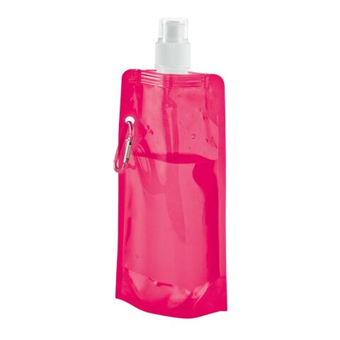 KWILL. Botella plegable 460 mL Rosa | sin montaje de publicidad