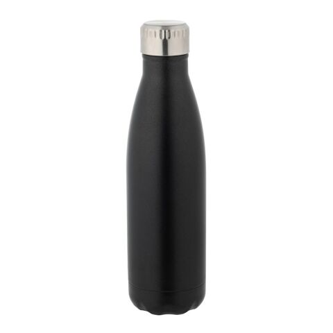 SHOW SATIN. Botella de acero inoxidable 540 mL Negro | sin montaje de publicidad