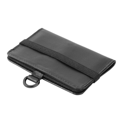 ORVYN. Cartera con bloqueo RFID para 10 tarjetas Negro | sin montaje de publicidad