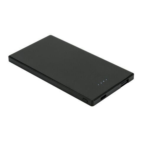 DENNING. Batería externa fina de acero inoxidable de 5000 mAh Negro | sin montaje de publicidad