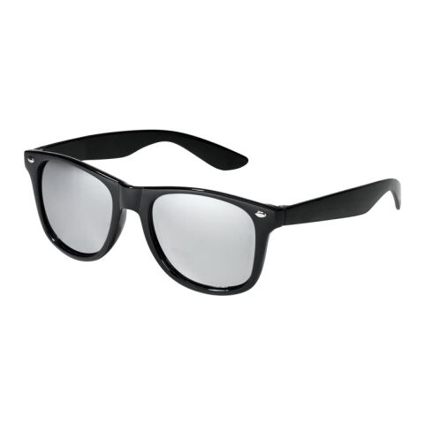 NIGER. Gafas de sol de PC con lentes de espejo de categoría 3 Negro | sin montaje de publicidad