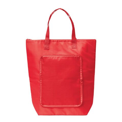 MAYFAIR. Bolsa térmica plegable en 210D Rojo | sin montaje de publicidad