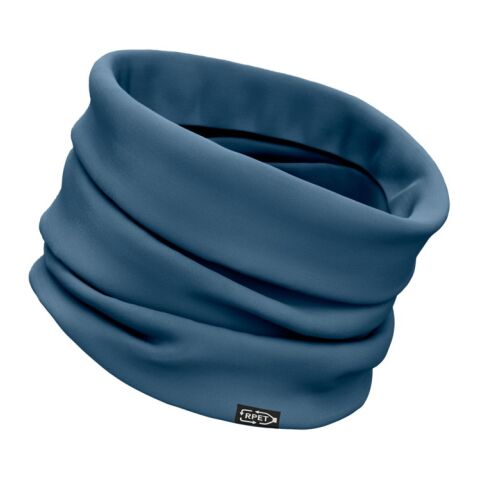 KOLKATA. Bandana multifunción hecha en poliéster reciclado (100% rPET) (120g/m²) Azul | sin montaje de publicidad