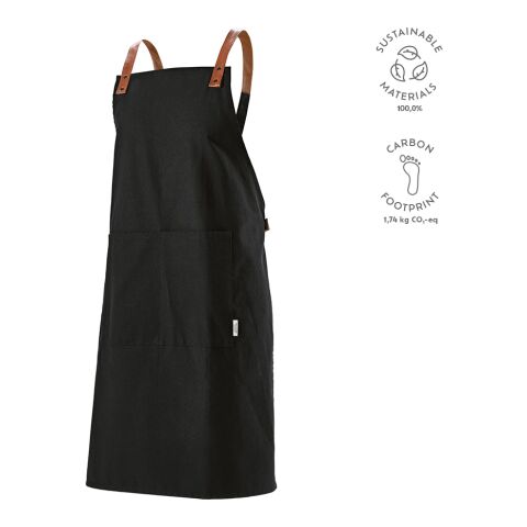 Kandinsky Apron Negro | sin montaje de publicidad