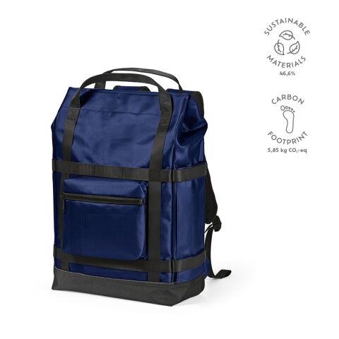 Wellington Backpack Azul | sin montaje de publicidad