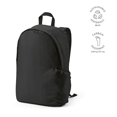 Tallin Backpack Negro | sin montaje de publicidad