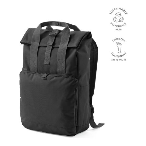 Warsaw Backpack Negro | sin montaje de publicidad