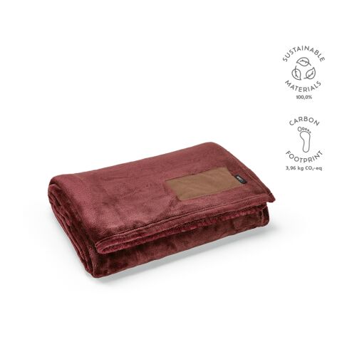 Van Eyck Blanket rojo oscuro | sin montaje de publicidad