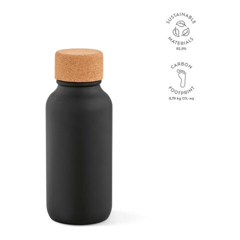 Volga Bottle Negro | sin montaje de publicidad