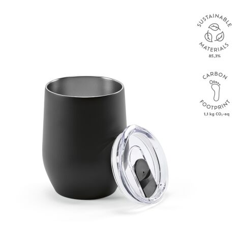 Tigris Travel Cup Negro | sin montaje de publicidad