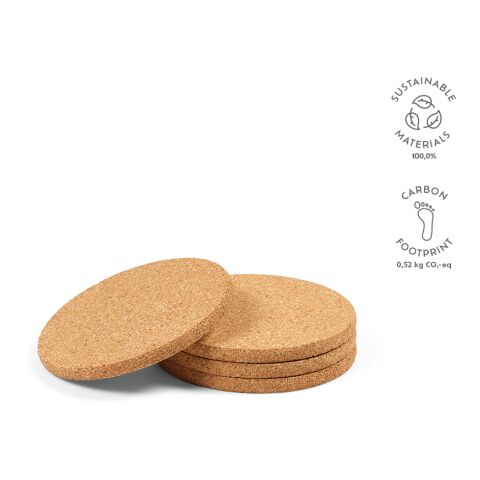 Modigliani Coasters Beige | sin montaje de publicidad