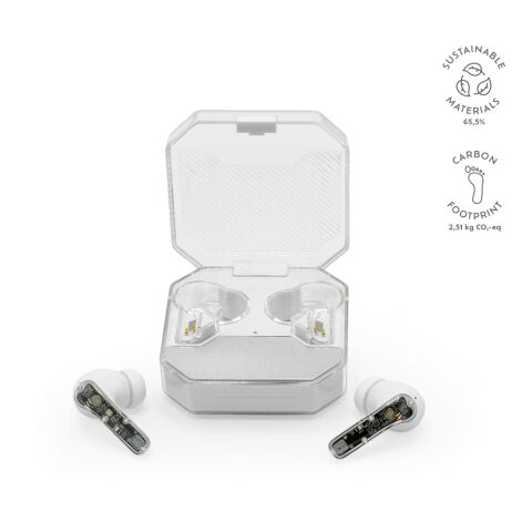 Ghostbuds Earbud Blanco | sin montaje de publicidad