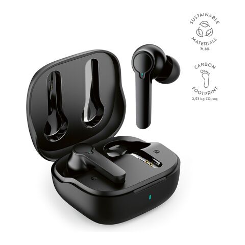 Chadwik Earbuds Negro | sin montaje de publicidad