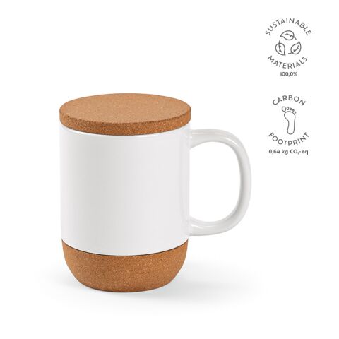 Ebro Mug Blanco | sin montaje de publicidad