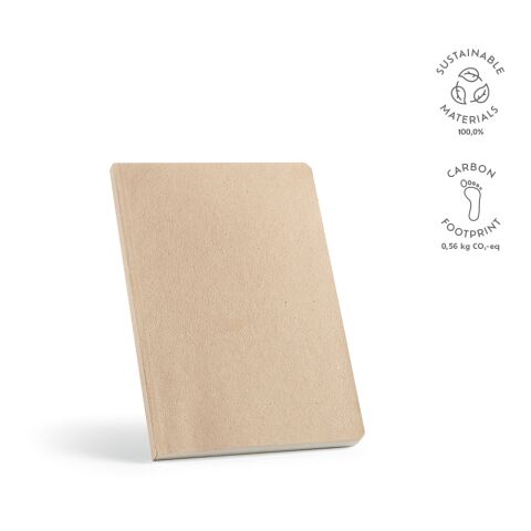 Joyce Notebook Marrón claro | sin montaje de publicidad | A5