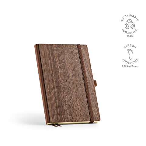 Steinbeck Notebook Castaño oscuro | sin montaje de publicidad | A5