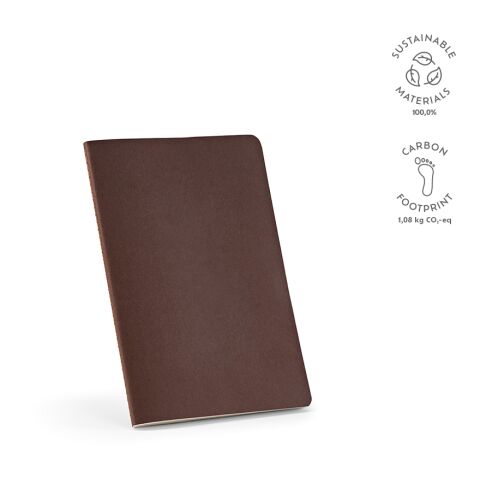 Bronte A5 Notebook marrón | sin montaje de publicidad