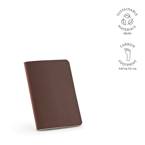 Bronte A6 Notebook marrón | sin montaje de publicidad