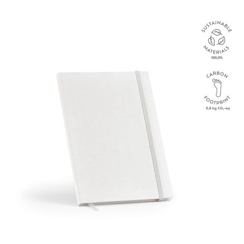 Hugo Notebook Blanco | sin montaje de publicidad | A5