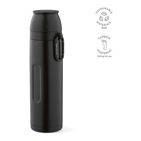 Flinders Thermos Negro | sin montaje de publicidad
